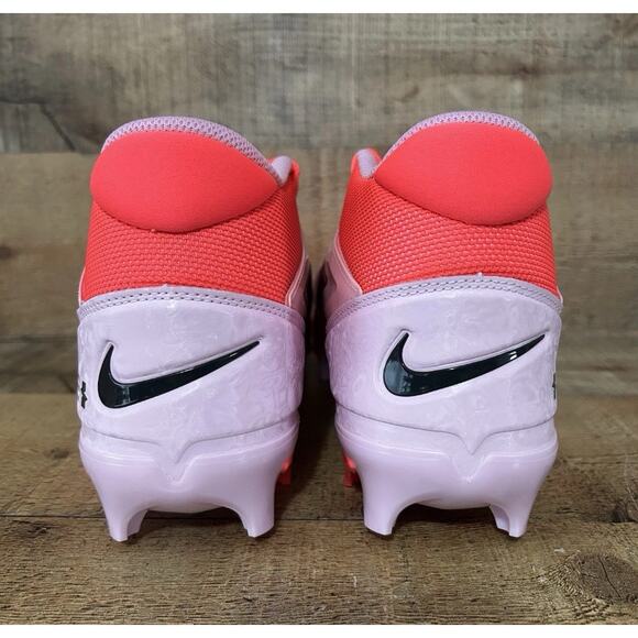 Nike Football Cleats Mens Size 7 Racer Pink Alpha Menace 4 Pro NRG HJ4568-600 - Picture 4 of 8